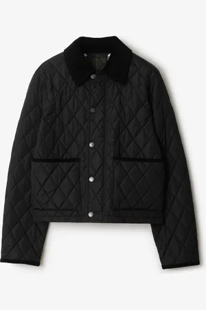 Burberry Veste courte matelassée en nylon, Size: XL
