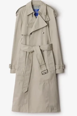 Burberry Trench long en coton, Size: 08