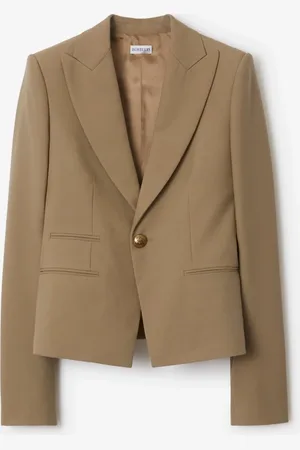 Burberry Veste tailleur en laine, Size: 12