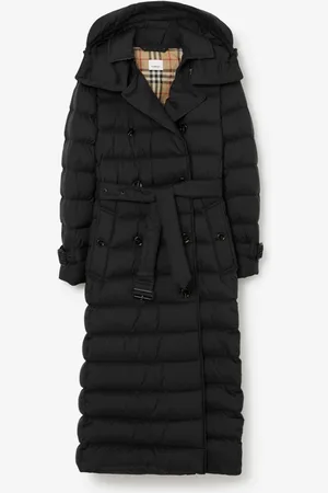 Burberry Doudoune longue en nylon, Size: XS
