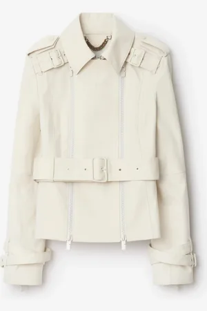 Burberry Veste trench en coton lié, Size: 06