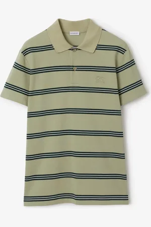 Burberry Polo rayé en coton, Size: S
