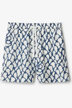 Burberry Short en soie à motif corde, Size: 04