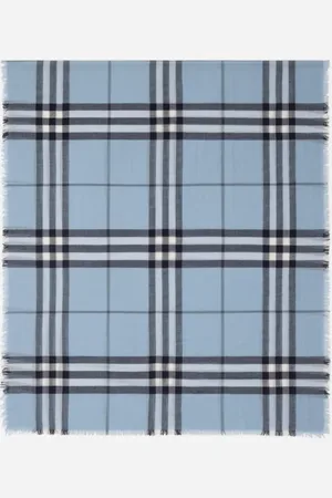 Burberry Écharpe large en laine Check