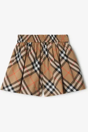 Burberry Short en coton Check, Size: 8Y