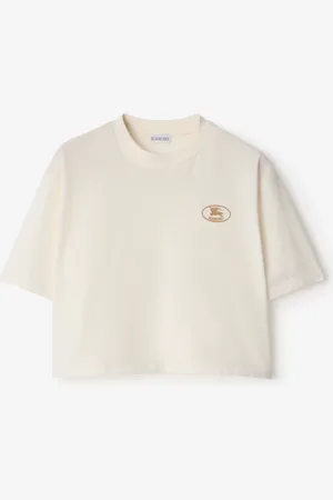 Burberry T-shirt court en coton, Size: XXS