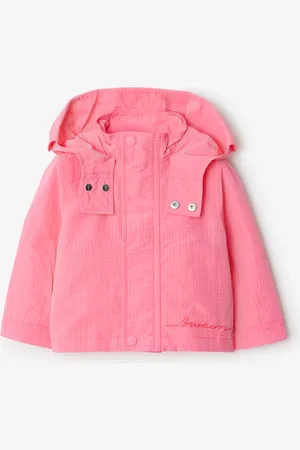 Burberry Veste en nylon à logo, Size: 12M