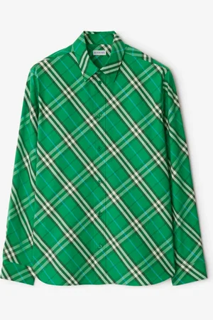 Burberry Chemise en coton Check