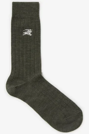 Burberry Chaussettes en laine mélangée