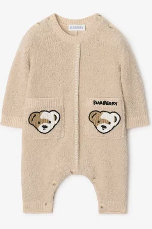 Burberry Combinaison en coton mélangé Thomas Bear, Size: 18M
