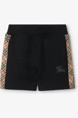 Burberry Short en coton avec Check, Size: 2Y