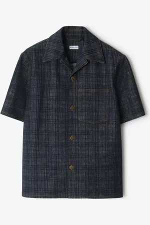 Burberry Chemise casual en denim Check