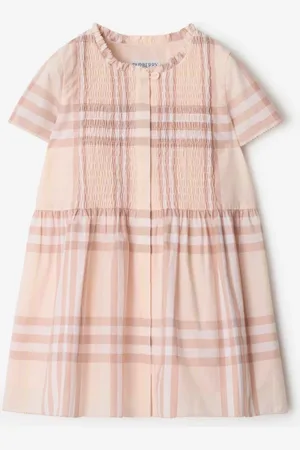 Burberry Robe en coton Check, Size: 12M