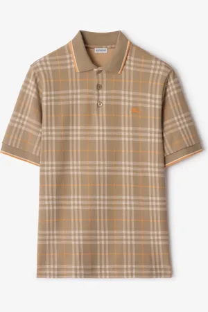Burberry Polo en coton Check
