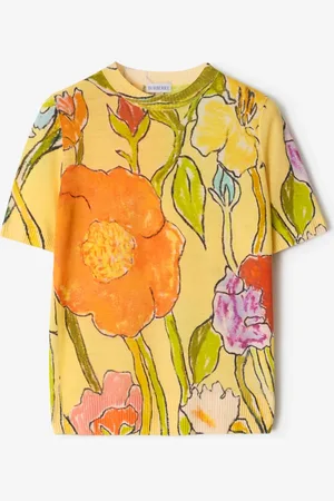 Burberry Haut en laine Highgrove Cascading Flowers, Size: M