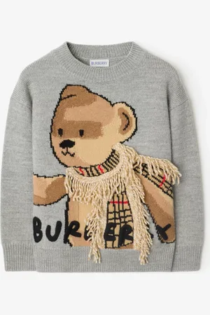 Burberry Pull en laine Thomas Bear, Size: 3Y
