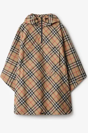 Burberry Cape repliable en sergé Check, Size: M/L
