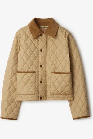 Burberry Veste courte matelassée en nylon