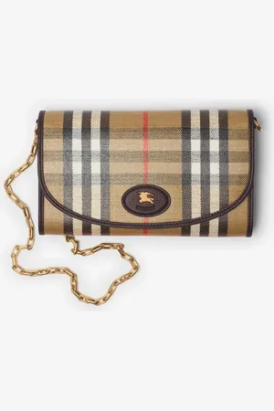Burberry Portefeuille Highlands à chaîne​
