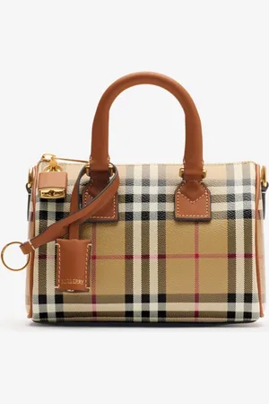 Burberry Mini sac bowling Check