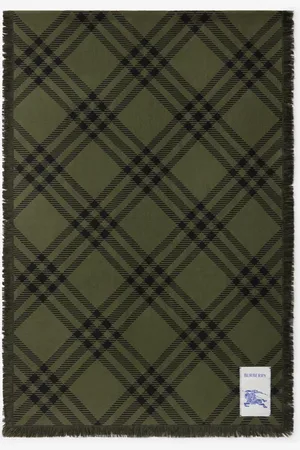 Burberry Foulard en laine et soie Check