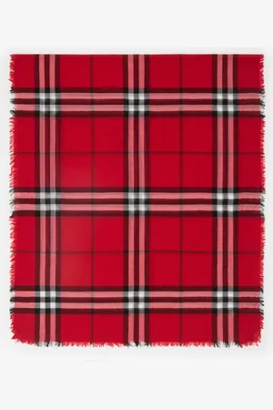 Burberry Écharpe large en laine Check
