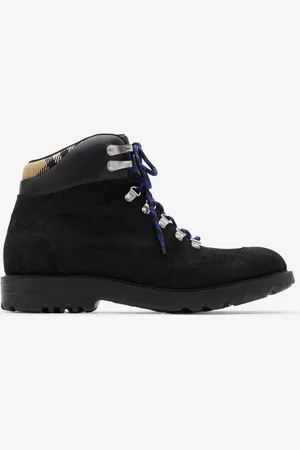 Burberry Bottines de randonnée Moor en cuir velours​, Size: 43