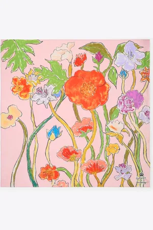 Burberry Foulard en soie Highgrove Cascading Flowers
