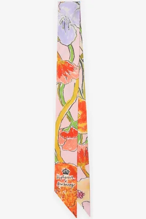 Burberry Foulard ultrafin en soie Highgrove Cascading Flowers