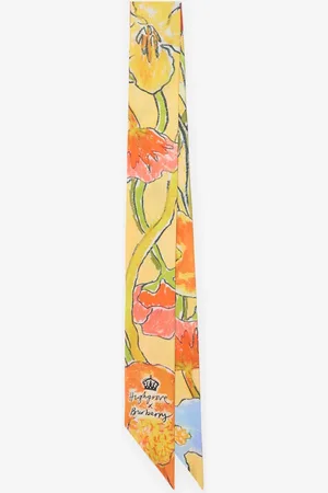 Burberry Foulard ultrafin en soie Highgrove Cascading Flowers