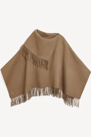 By Malene Birger Poncho en laine Turtma