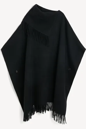 By Malene Birger Poncho en laine Turtlo