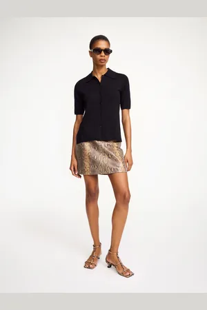 By Malene Birger Jupe en cuir Coras