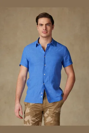 Café Coton Chemise manches courtes olaf en lin