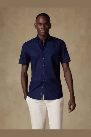 Café Coton Chemise manches courtes alban - col boutonné