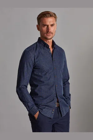 Café Coton Chemise allen en denim à motifs vichy