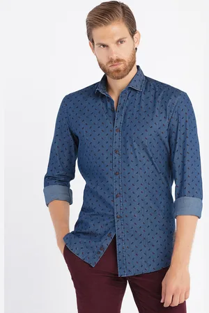 Café Coton Chemise chase en denim