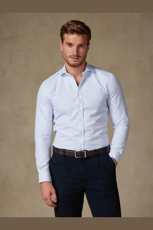 Café Coton Chemise cintrée grab en oxford brushed