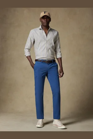 Café Coton Pantalon chino cobalt