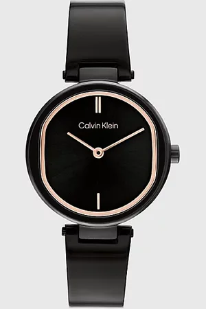 Calvin Klein Montre-bracelet polie sculpturale