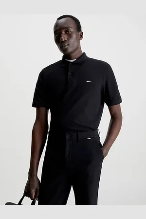 Calvin Klein Polo slim en piqué élastique