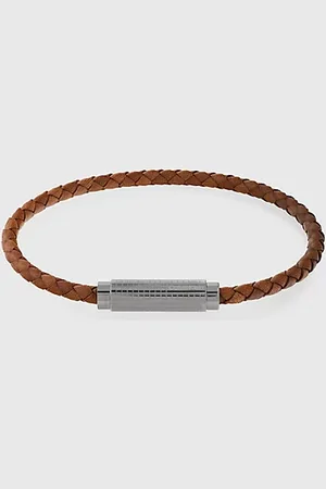 Calvin Klein Bracelet en cuir tressé