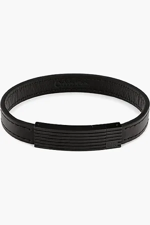 Calvin Klein Bracelet élégant en cuir