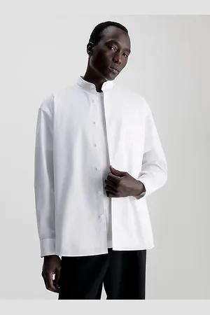 Calvin Klein Chemise relaxed avec col officier