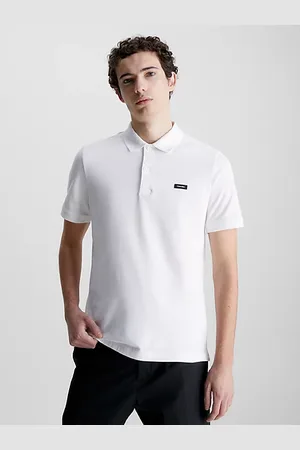 Calvin Klein Polo slim en piqué élastique