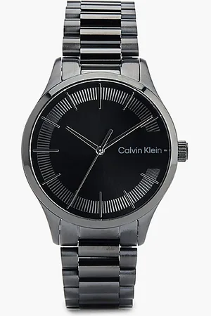 Calvin Klein Montre en acier plaqué
