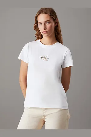 Calvin Klein T-shirt slim avec monogramme