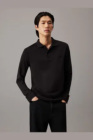 Calvin Klein Polo slim à manches longues