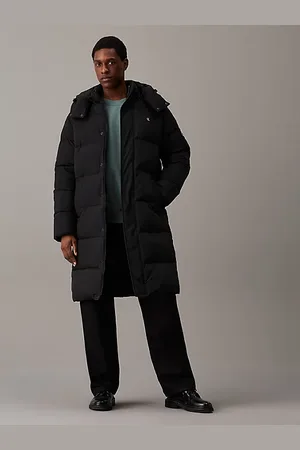 Calvin Klein Doudoune à capuche en nylon froissé
