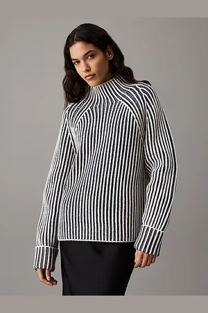 Calvin Klein Pull rayé relaxed